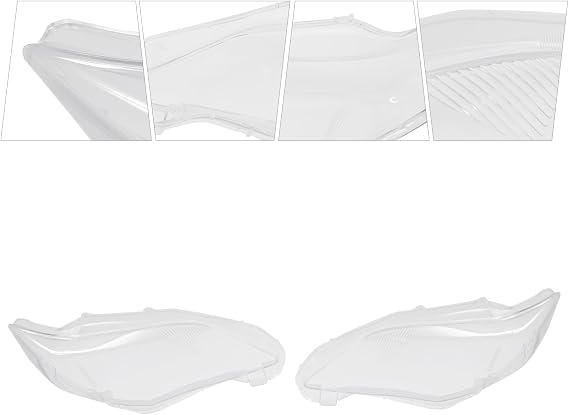 A Pair of Front Headlight Covers for Toyota Corolla 2011 2012 2013 Left Driver and Right Passenger Side Headlight Covers Headlamp Lens Covers