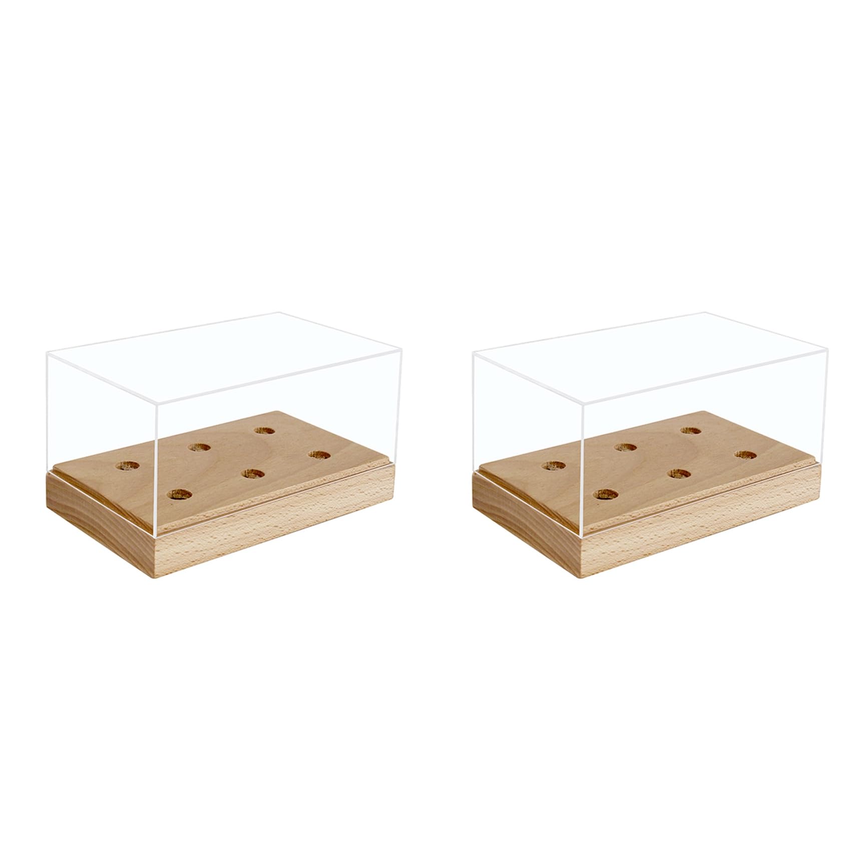 Caja de cartucho phono rieder con soporte protector de polvo de 2 piezas 7