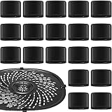 16 Pieces Air Fryer Rubber Bumpers Black Air Fryer Rubber Pieces Air Fryer Replacement Parts Silicon