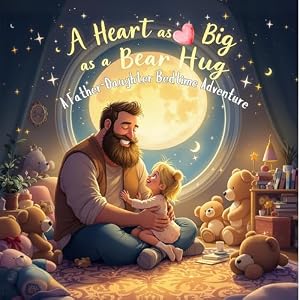 A Heart as Big as a Bear Hug: A Father-Daughter Bedtime Adventure: Celebrating the Magic Bond of Love, Laughter, and Everyday Wonders (Mr. Wren & Lily’s Gentle Adventures Book 2) (English Edition)