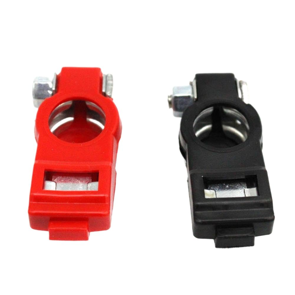 Terminales Conectores Abrazaderas 1 Juego 12V 24V Compatible con Caravana Coche Furgoneta Autocaravana