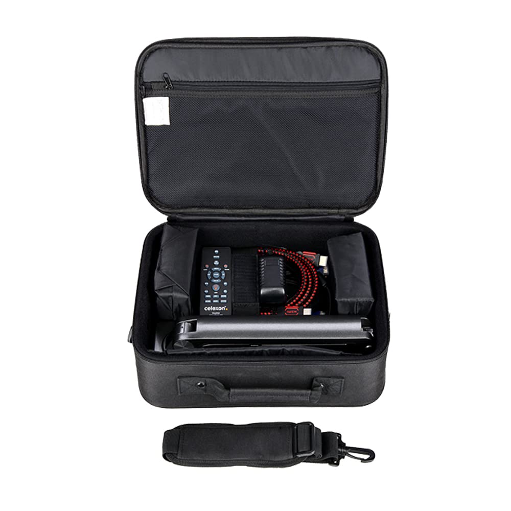 celexon Full HD Cámara de Documentos DK500 - Plug & Play y 10 Formas de agrandarlo Incluye la Funda de Transporte M - 32x23x10cm