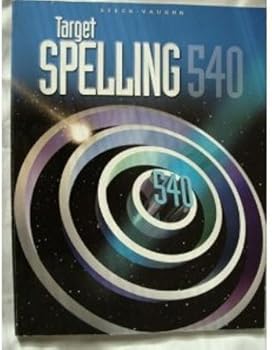 Paperback Steck-Vaughn Target Spelling: Workbook 540 Book