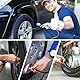 Comforty Universal Flexible Tire Valve Extenders,Universelle Flexible Reifenventilverlängerungen, Ventilverlängerung Autoventil für universelle Autos LKWs Motorräder Fahrräder, 100mm