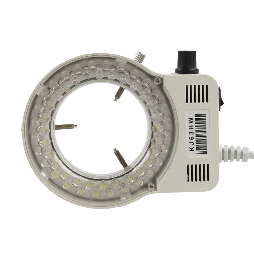 /G Microscopio de vídeo de medición Industrial Digital de Laboratorio HDMI 1080P y Lente de Montaje en C 100X con luz de Anillo Ajustable de 56 LED