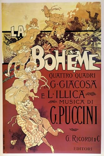 Affiche d'Art Opéra Teatro Regio Di Torino Toile Haute Qualité 60x90cm