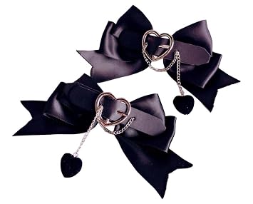 Gothic Lolita Headpiece Bows Hair Bowknot Hairclips for Women