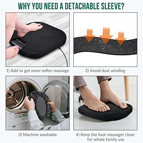 Foot Massager With Heat, Snalax Shlatsu Electic Foot Masager Machine For Plantar Fascits, Foot Warmer Massager For Neuropathy Paln And Circulatlon, Glits For Eldery, Men/Women #TOP6