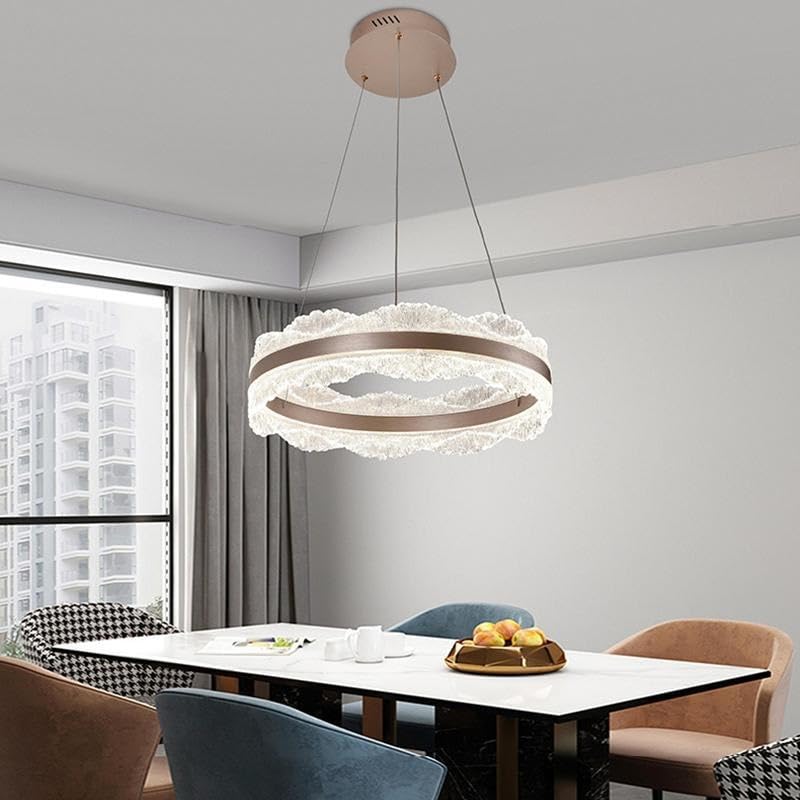 Lampe suspendue LED lustre à gradation continue pour bureau et étude