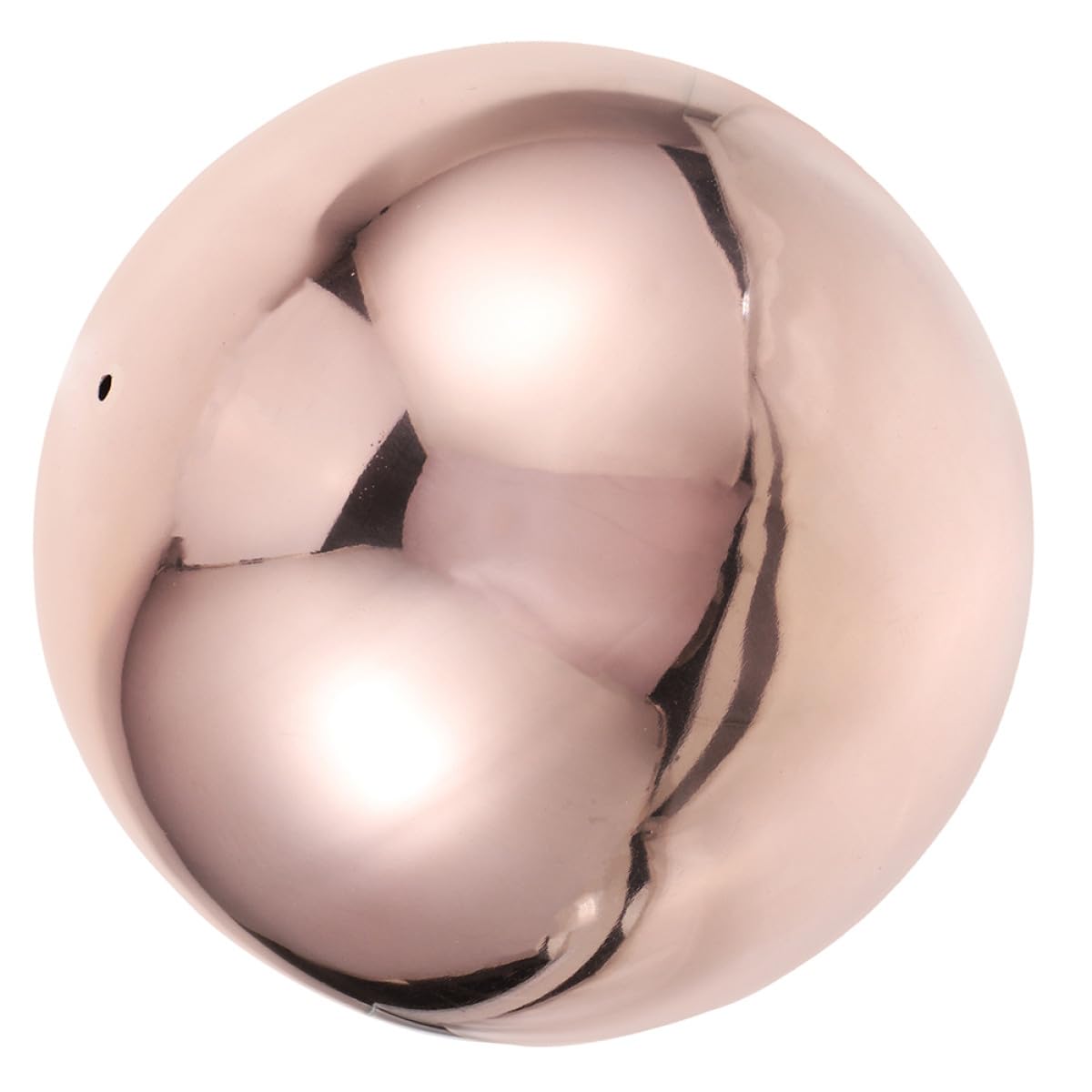 Boule décorative en acier inoxydable sphère miroir de jardin creuse