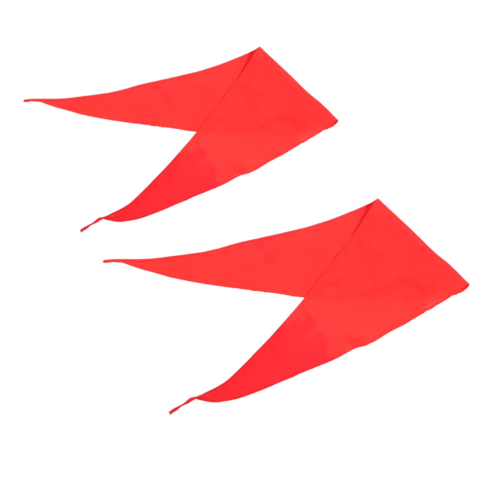 COSMEVIVI Red Triangle Scarf for Boys and Girls Dance Scarves Boys and Girls Performance Dance Props