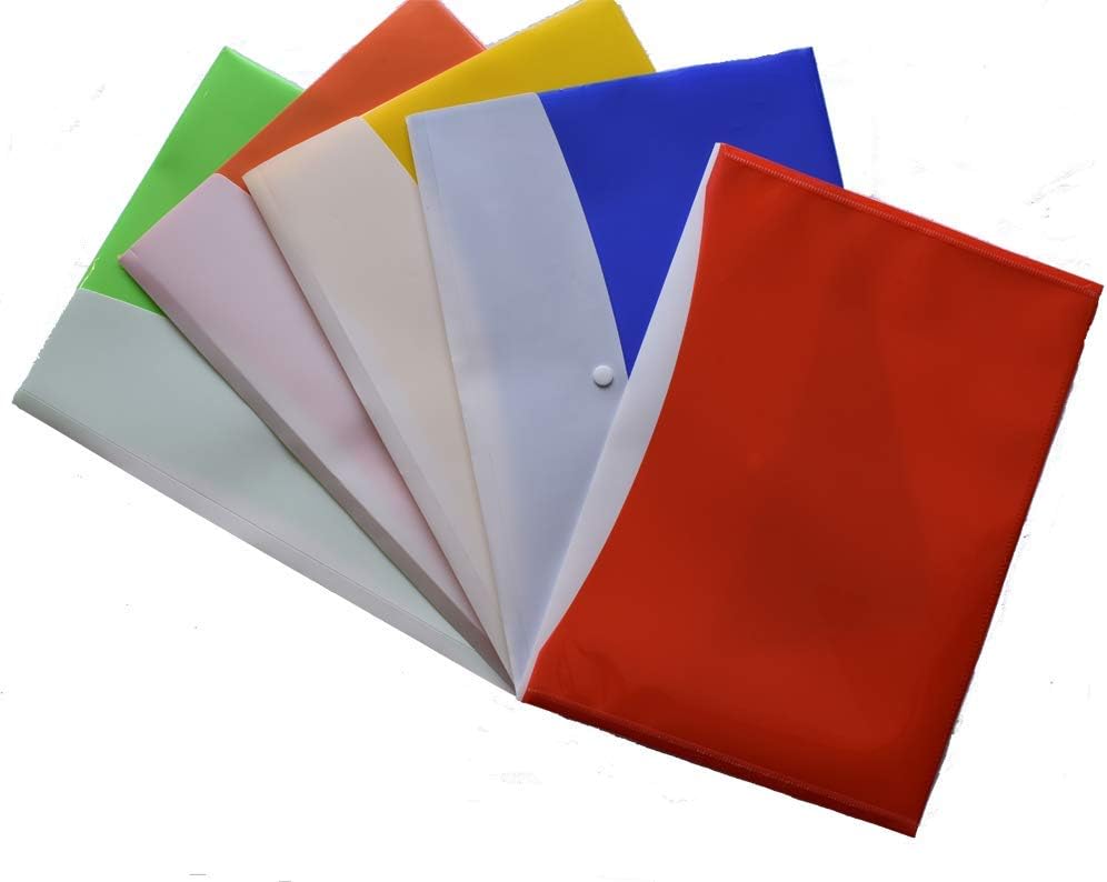 Classik Polypropylene My Clear Bag Double Pocket Set of 20