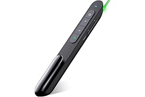 DinoFire USB Rechargeable RF 2.4 GHz Laser Pointer Green