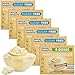 Simply Desserts White Chocolate Instant Pudding, Sugar-Free, 6-Pack – Healthy Dessert, Keto Snacks, Vegan & Diabetic-Friendly, Kosher, 1.7 Oz Ea