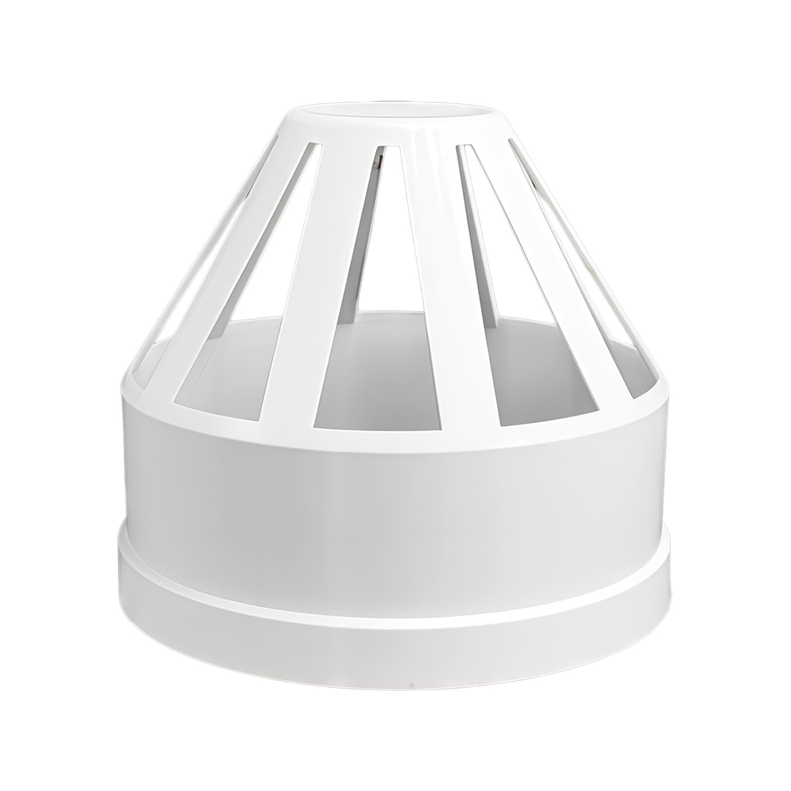 CUNZJIA Rainproof Ventilation Cap Drain Pipe Vent Cap for 50 200mm Pipe Waterproof and with Sun Resistance