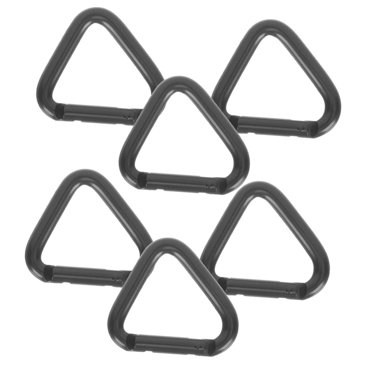 YARNOW 30 Pièces Triangle Mousqueton Triangle Boucle Escalade Boucle Mousqueton Clip Grand Mousqueton Robuste Grand Mousqueton Clip Mousquetons Robuste Mousqueton Crochet Boucles Grand