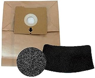Bissell 5 Bag & Filter Kit for 4122 Zing Bagged Canister, New OEM Part, 1480, 8 Ounces, Brown