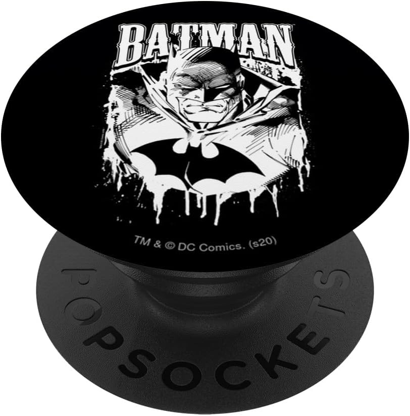 Batman Bat Metal PopSockets MagSafe PopGrip for iPhone