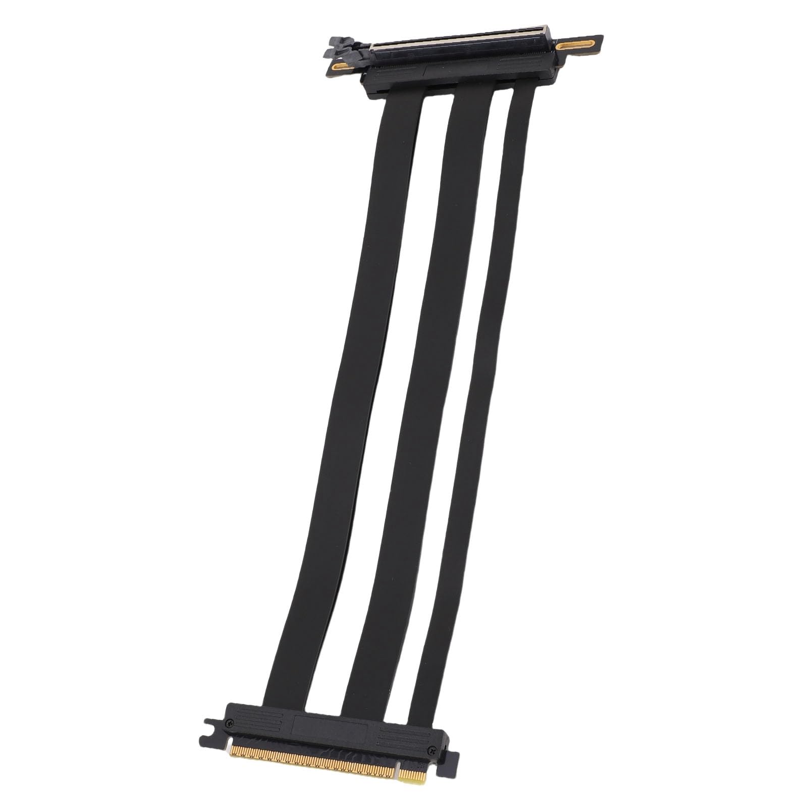 Bnineteenteam Kabel Nośny PCIE 5.0, Szybki Przedłużacz Karty Graficznej ABS PCB, 128 Gb/s do Kompilacji ITX i zastosowań do Gier (30cm)