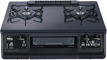 Paloma Gas Stove IC-83KWA-R-LPG Every Chef Right High Heating Burner/Propane Gas LPG Mass Market Model PA-380WA Equivalent Black Platinum, Waterless Double-Sided Grill