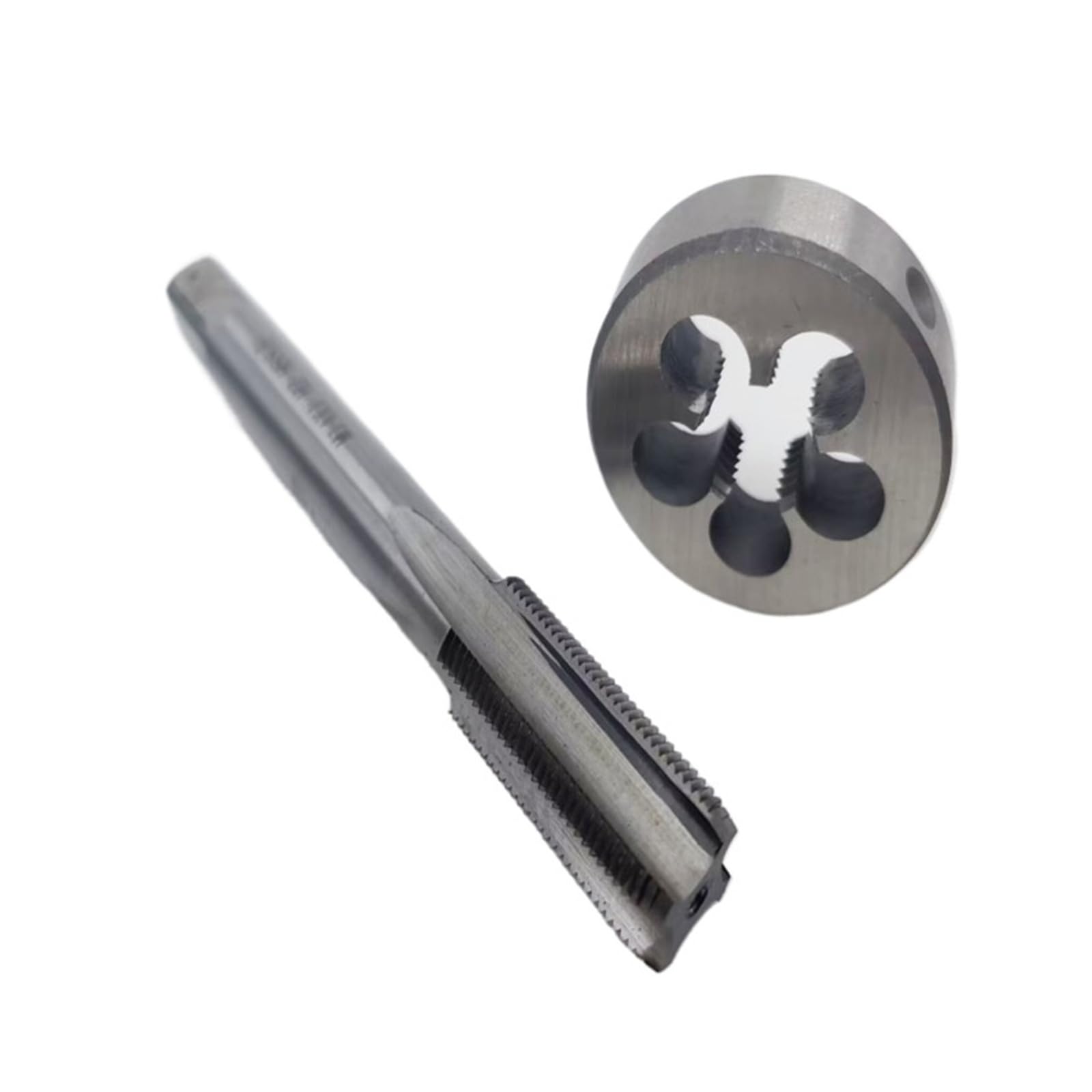 2pcs Left Hand Metric Tap Die Set M2-M22, Used for Machine Tool Internal and External Thread Tapping and Repair Tools(2pcs M20x2.5)