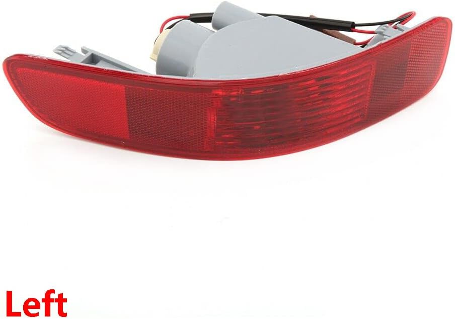 MASO Right Rear Bumper Reflector Light Lamp For Mitsubishi Outlander 2007-2012 w/Bulbs 8352A005, 8355A004