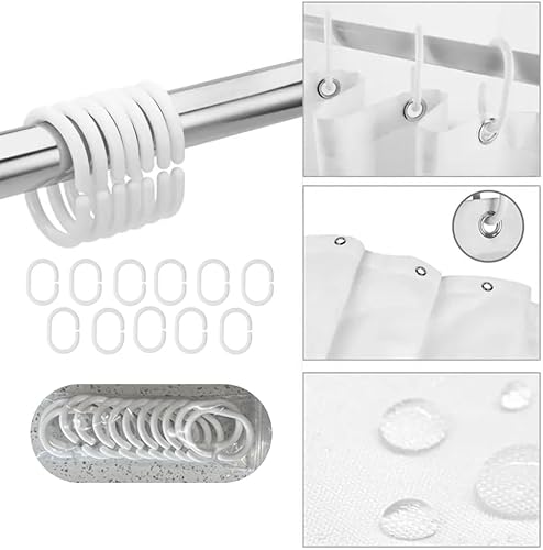 Miniatura 4 de Cortina de ducha de Halloween con diseño de mono espeluznante inspirado en la película de culto, decoración navideña temática de película de terror,