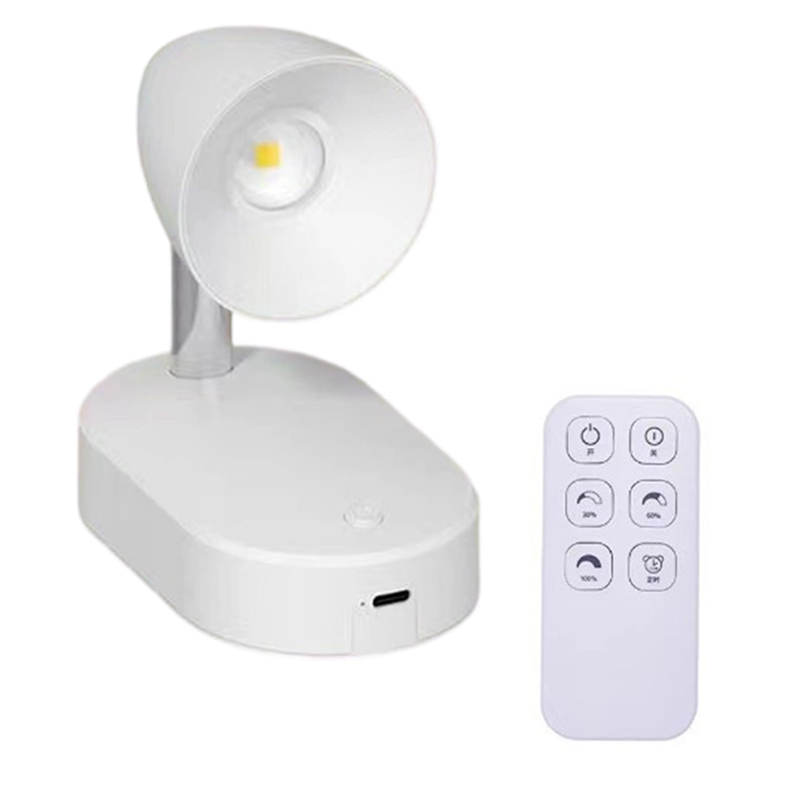 Kalttoy Rechargeable Wall Lamp Adjustable Spotlights Bedroom LED Wall Lights Home Decoration Indoor Lighting Adjustable Spotlights Light