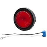 Grote 45042 Round 12V Clearance Marker Light with Optic Lens - 2.5