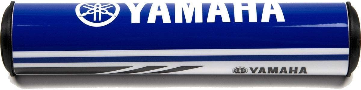 Factory Effex Motorycycle MX Premium Mini 7.5" Handlebar Pads with "Hook and Loop" Fastener Closure - Yamaha Blue