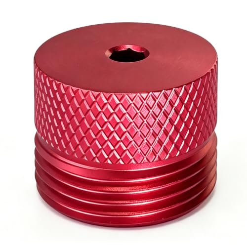 Adaptador de tapa rápida para CO2 compatible con Byrna CL en aluminio