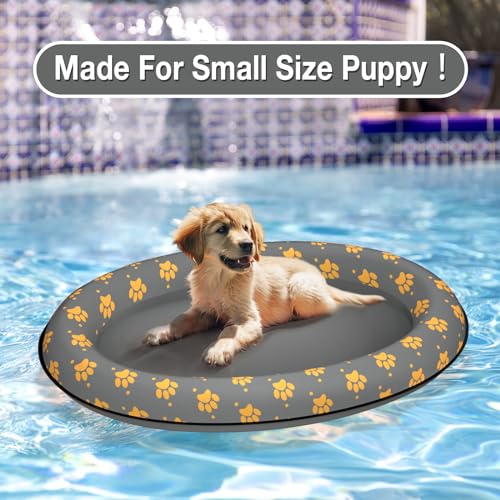 Pet Soft Dog Float Raft - Inflatable Dog Swimming Float for Summer (Small, Grey) by Pet Soft - Used condition - Image 6