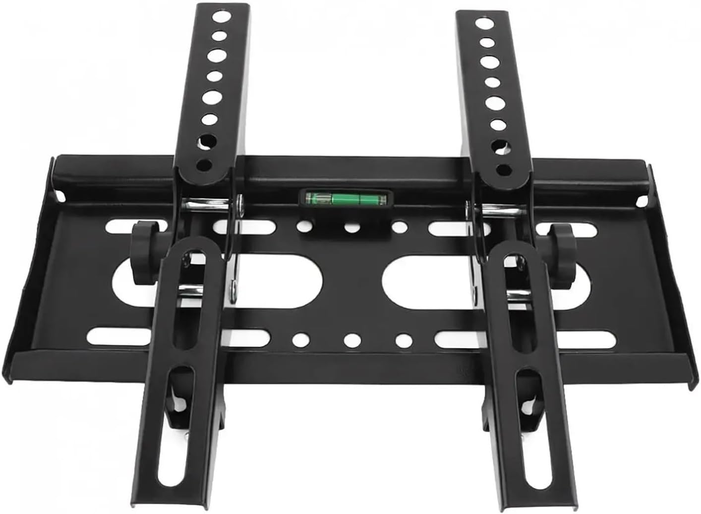 25KG Adjustable TV Wall Mount Bracket Flat Screen Frame Support 15 Degree Tilt with Leveler for 14-42 Inch LCD LED Monitors