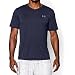 Under Armour Men's Tech V-Neck T-Shirt, Midnight Navy/Steel, Medium