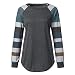 Camisetas de Mujer Manga Largas Invierno Tallas Grandes PAOLIAN Camisetas Basicas Otoño...