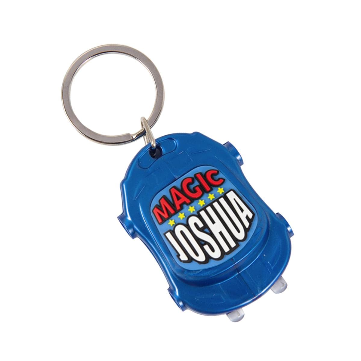 History & Heraldry Personalised Keyring Twin Turbo Torch (Joshua)