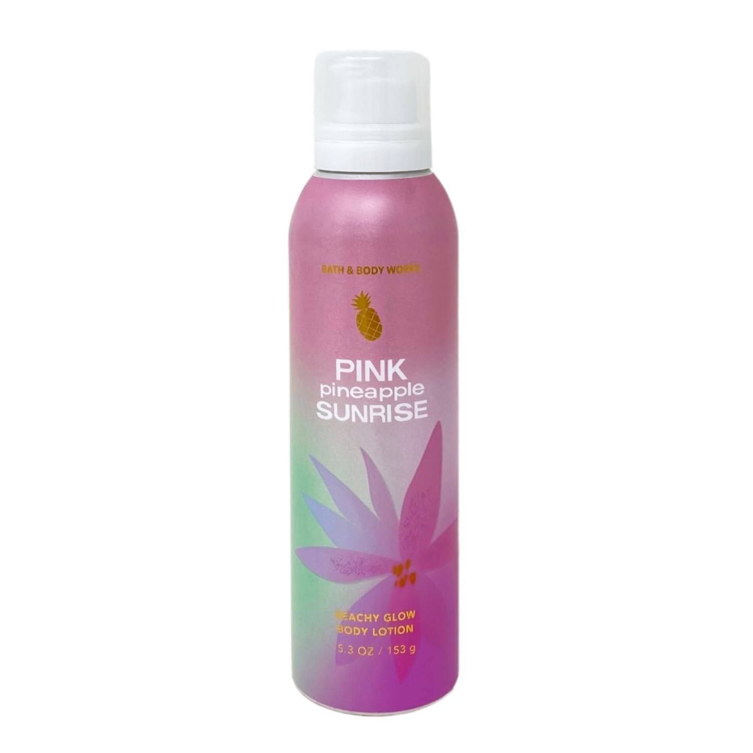 Bath & Body Works Pink Pineapple Sunrise Beachy Glow Body