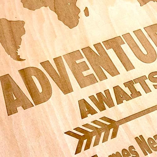 ukgiftstoreonline Personalised Large Adventure Travel Holiday Scrapbook Photo Album