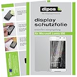 dipos I 6X Schutzfolie matt kompatibel mit Microsoft Lumia 650 Folie Bildschirmschutzfolie