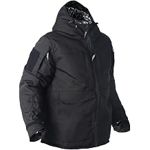Mens Snow Ski Jacket Camo Tactical Warm Jacket Waterproof Hooded Coat Windproof Winter Parka with 9 Pockets