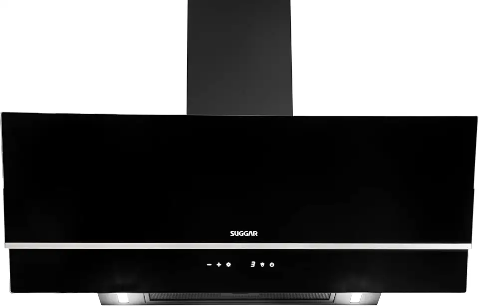 Coifa de parede Onix vidro 90cm 127v Preta