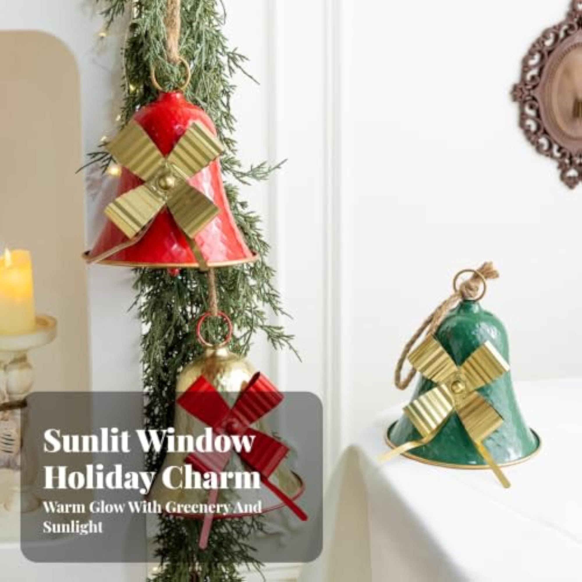 Authentic Bell Ornament Artisan Look