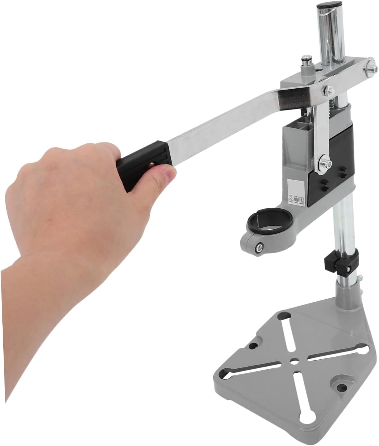 Drill Press Stand for Hand Drill Workbench Holder Compact Design Versatile Support Tool for Professionals and Enthusiasts for Workshop Tasks