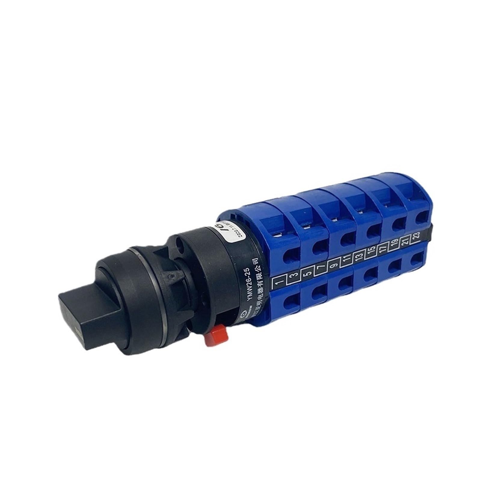 KKCZOFMJ LW26-25/6S YMW26 Rotary cam Switch 25A 6-Pole Conversion 22mm Installation Size