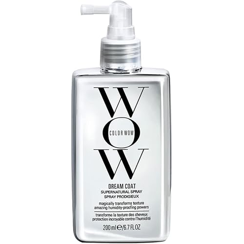 COLOR WOW Dream Coat – Anti-Humidity Frizz Control Spray for Glass Hair