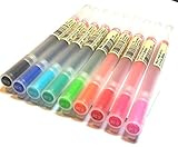 muji shop schweiz - Muji, Gelschreiber, 0,38 mm, 9 verschiedene Farben