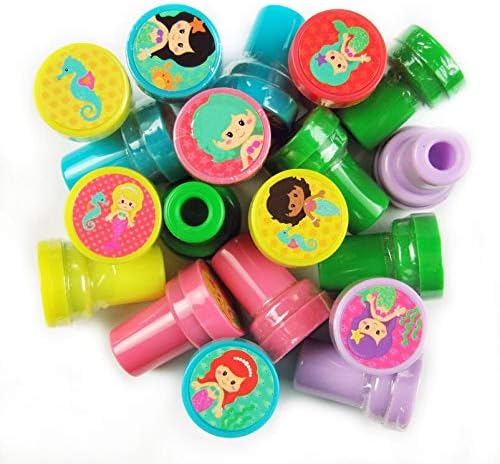 Tiny Mills 24 Pcs Mermaid Stampers for Kids