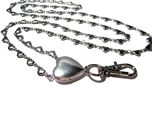 Atlanyards Heart Locket Lanyard With Solid Heart Chain - Locket Badge Holder #TOP1