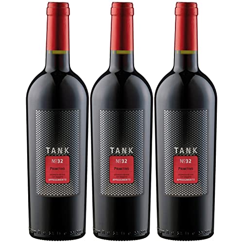 Camivini TANK 32 Primitivo Appassimento IGT Rotwein Wein Halbtrocken Italien I...