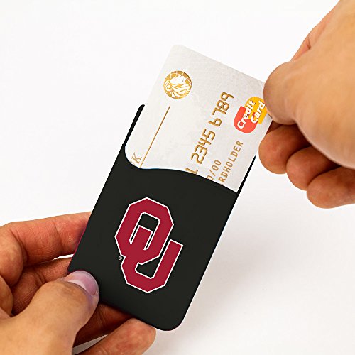 Silicone Credit Card Keeper/Phone Wallet (Oklahoma Sooners)